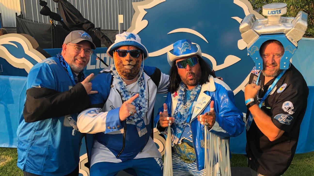 Despite one playoff victory in 30 years, Lions fans endure, keep