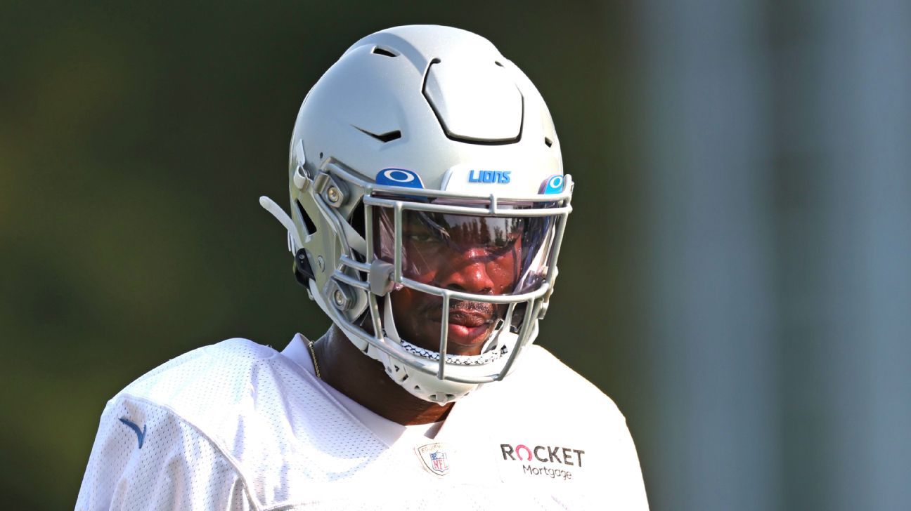 Detroit Lions CB Jeff Okudah left for the 2021 NFL season with the breakup of the Achilles