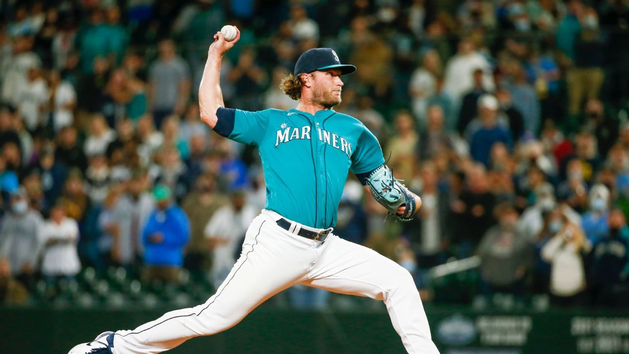 Seattle Mariners coloca RHP Drew Steckenrider na lista de banimentos e adiciona Ruenes Elias