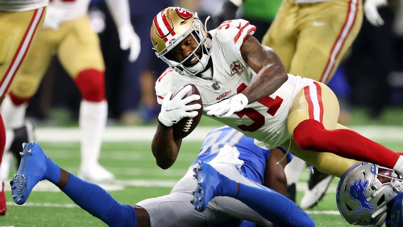 Raheem Mostert will miss the entire 49ers season after undergoing surgery