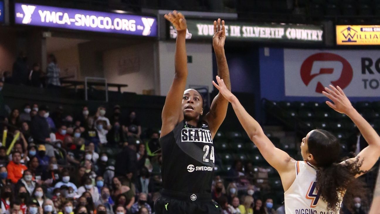 Seattle Storm's Jewell Loyd ties WNBA record with 22-point quarter