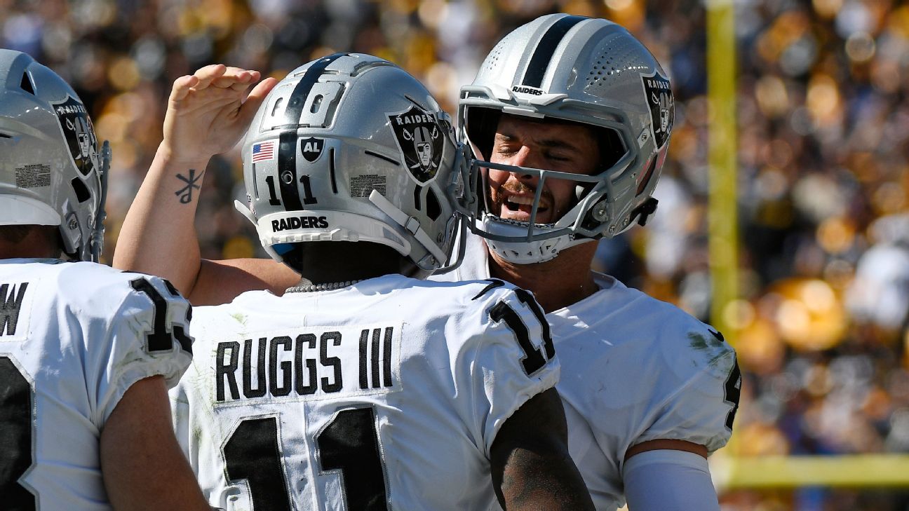 Raiders vs. Steelers Fantasy Football Worksheet, Week 3