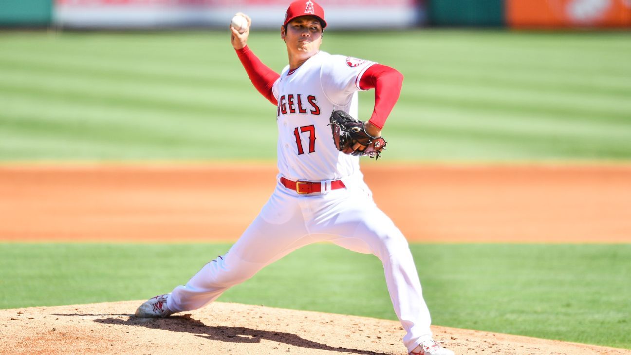 Shohei Ohtani throws 10 K's in Angels opener vs. A's