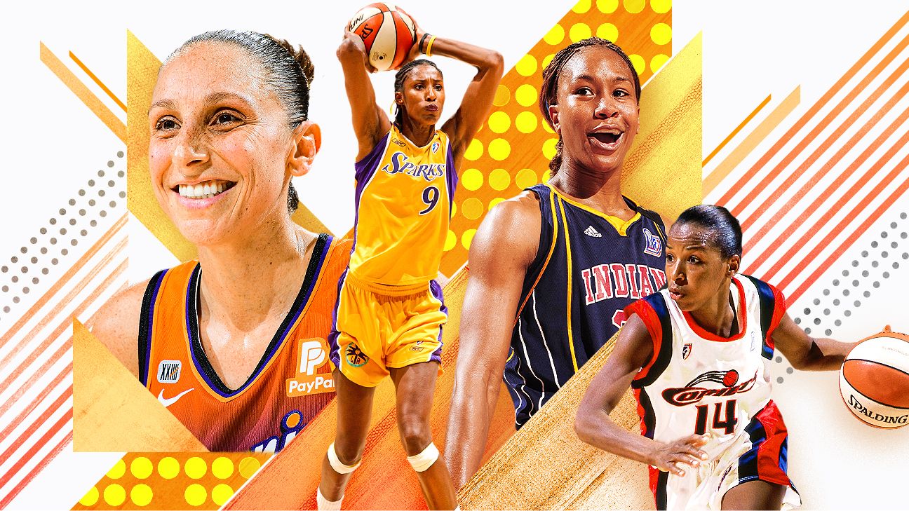 hélice amor carta Ranking de las mejores 25 jugadoras en la historia de la WNBA