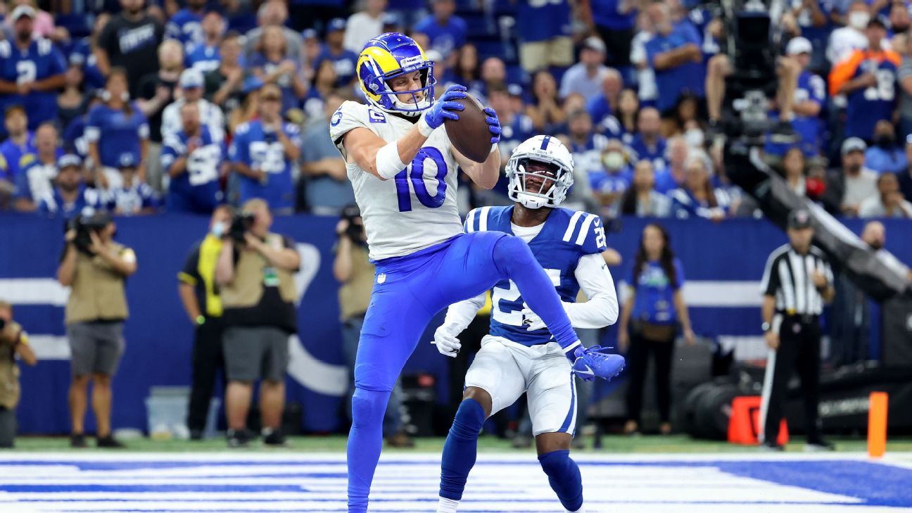 Fantasy football Week 3 shadow report Key WR/CB matchups ESPN