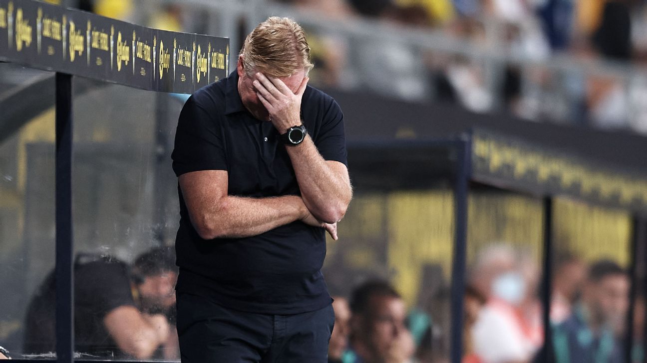 Barcelona's sacking of Ronald Koeman was inevitable, and the club remains a shambles
