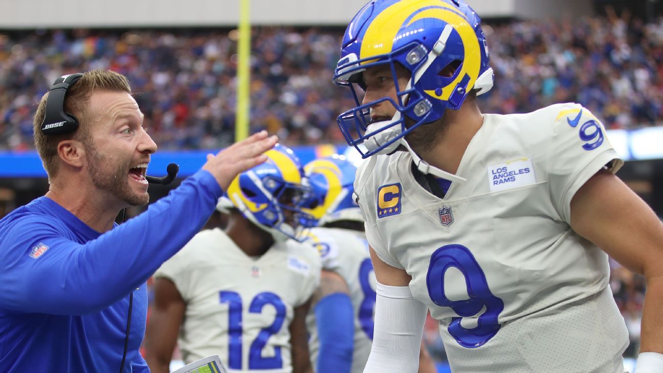 Matthew Stafford, healthy or not, is keeping the Los Angeles Rams in the mix