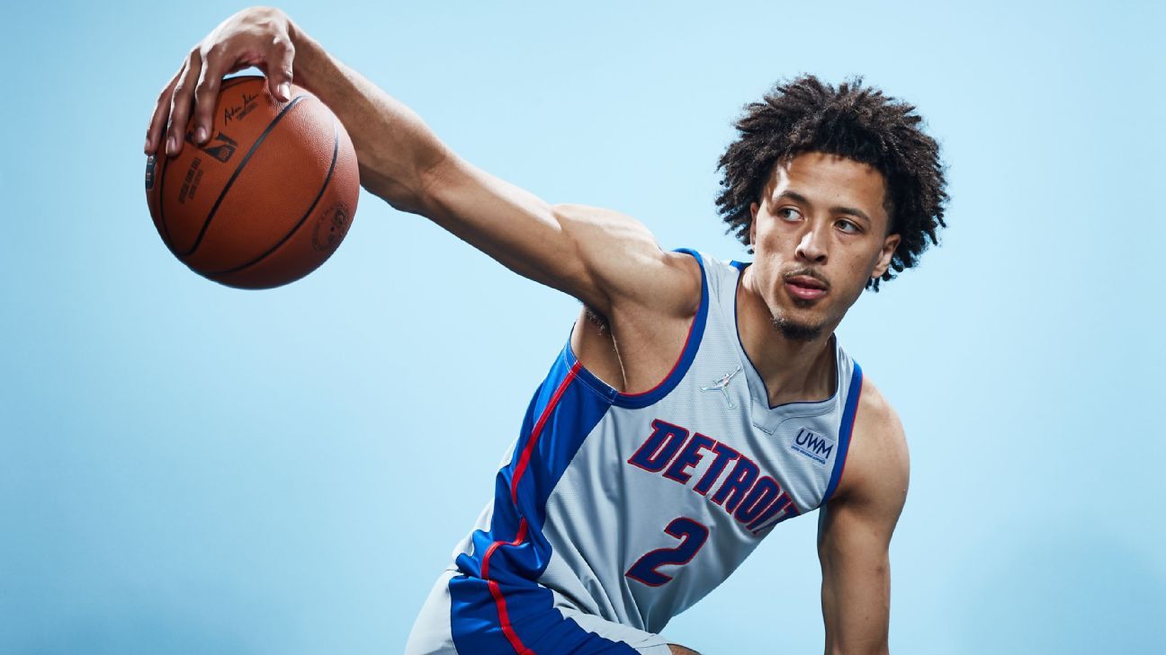 Pistons rookie Cade Cunningham to miss season opener with ankle