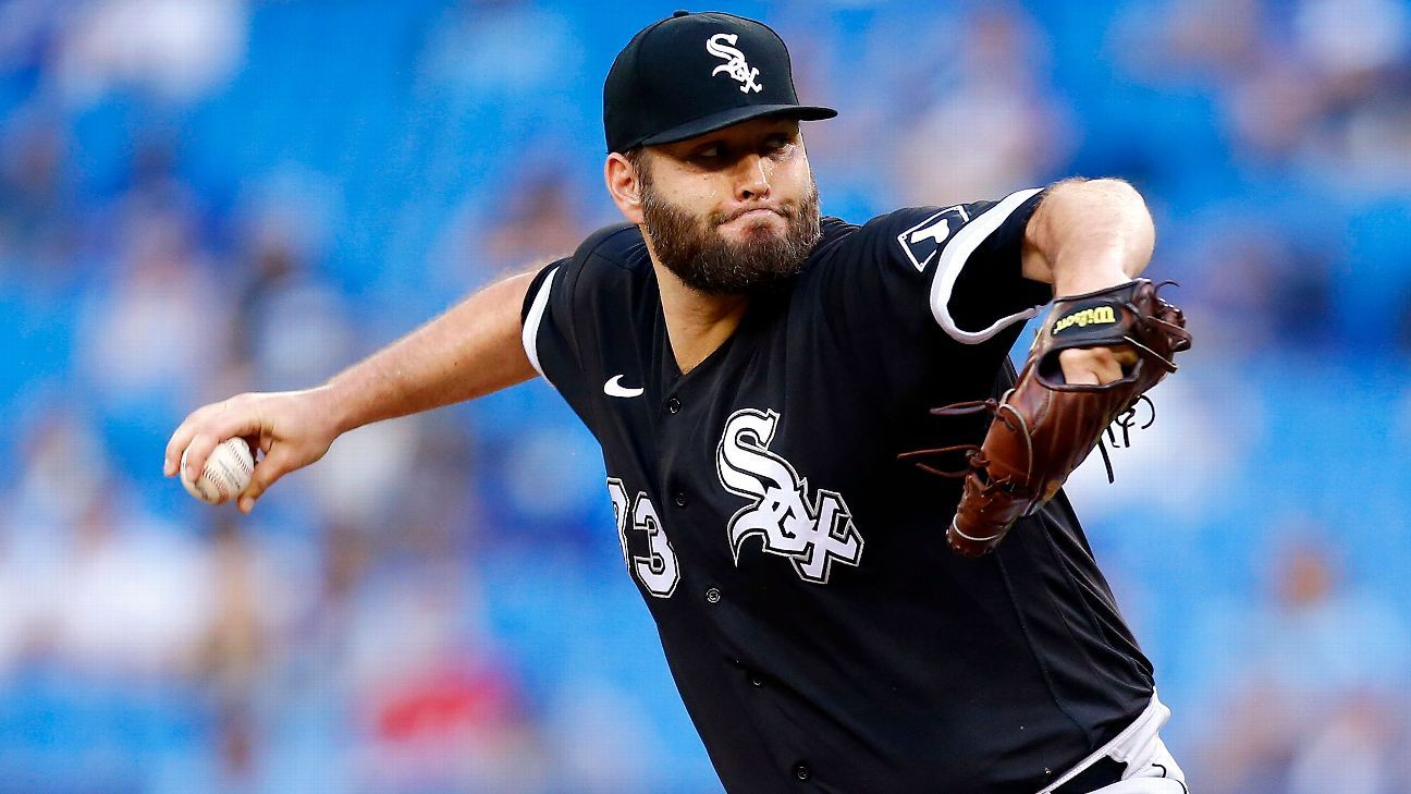 Chicago White Sox pitcher Lance Lynn to be sidelined after MRI shows slight tear..
