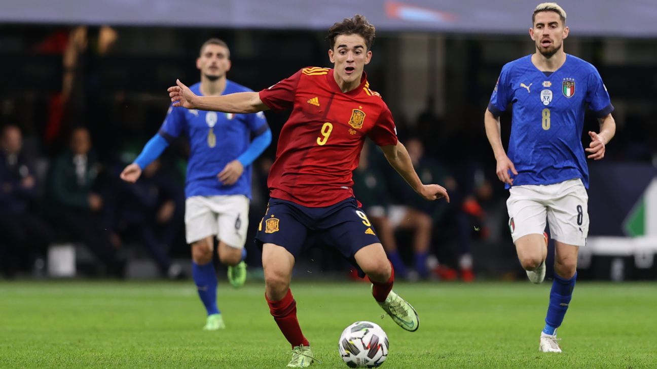 A star is born! Gavi, 17, lights up Nations League on Spain debut vs. Italy