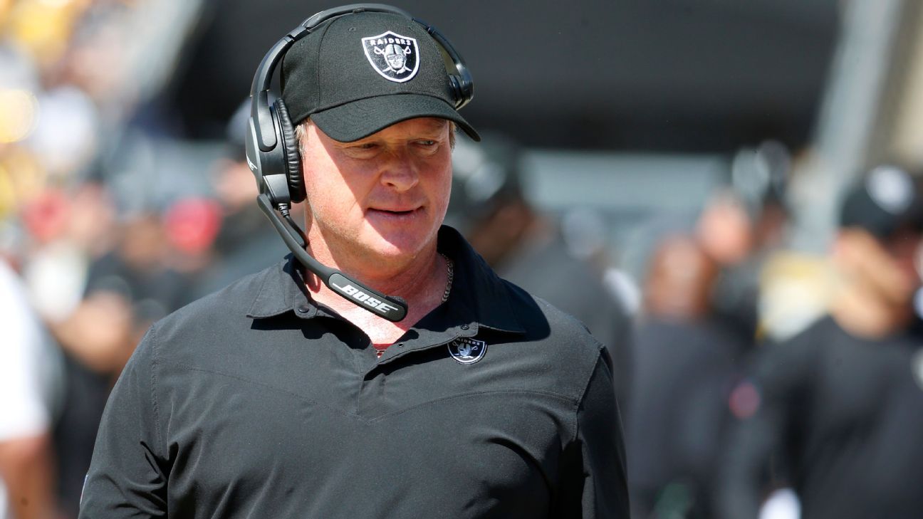 Jon Gruden used racist comment in referring to NFLPA head DeMaurice Smith in 201..