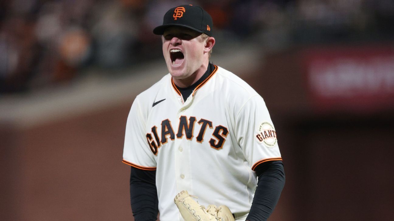 Les Giants de San Francisco Logan Webb terminent les Dodgers lors de la première victoire du match