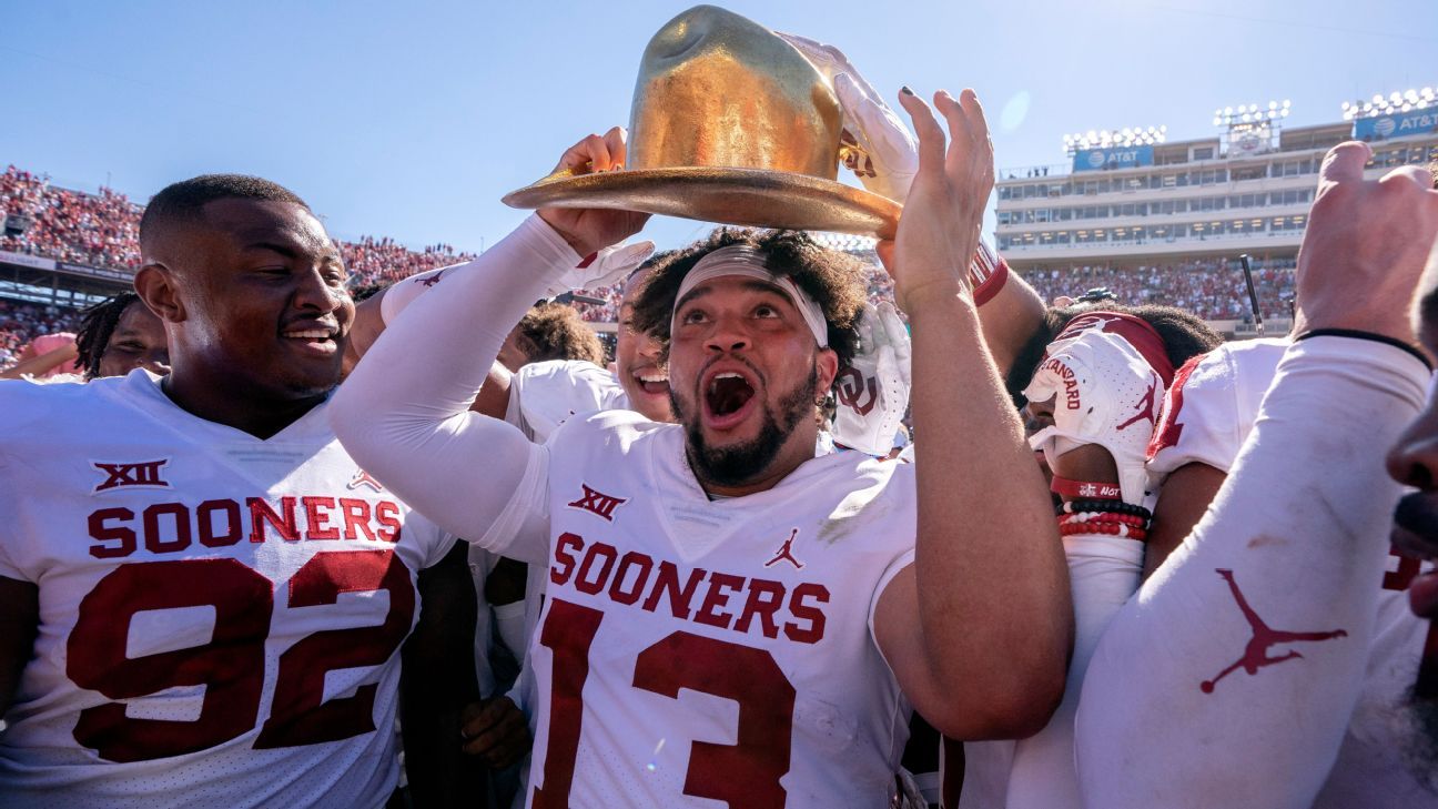 ESPN College GameDay will broadcast from the Red River Rivalry