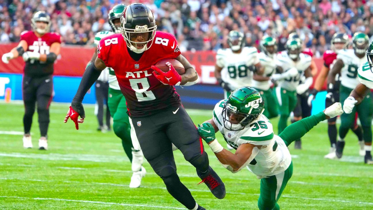 Ryan, Pitts lead Falcons past Jets in London