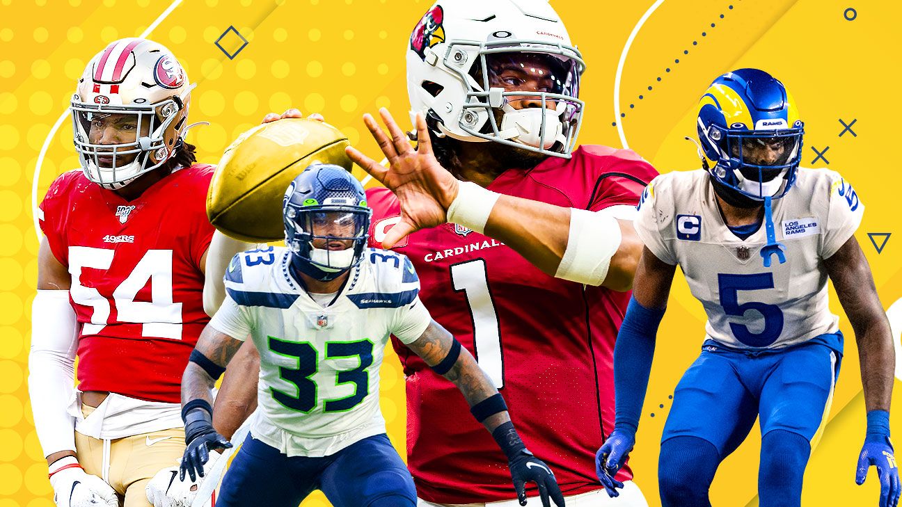 Evaluating the NFC West -- Cardinals and Rams target title; Seahawks and  49ers solve QB quandaries - ESPN