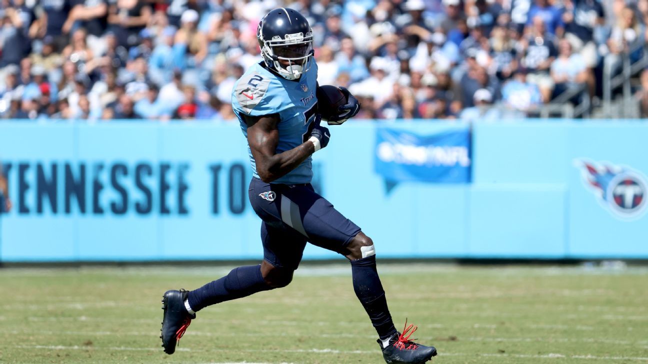 Tennessee Titans plan to release WR Julio Jones