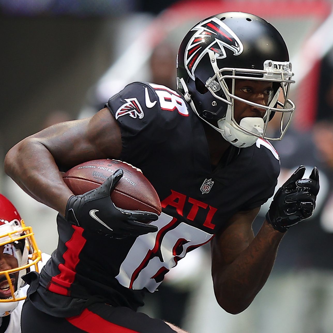 Falcons top WR Ridley to miss Jets game for personal reasons - The San  Diego Union-Tribune