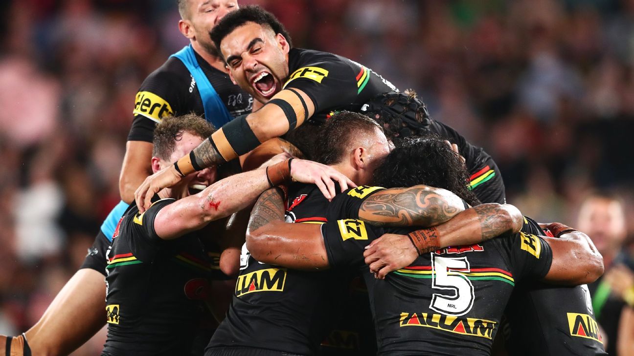 Penrith Panthers thump Cowboys to claim 2020 NRL Minor Premiership