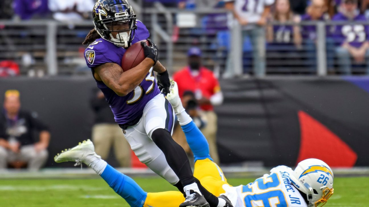 Devonta Freeman expected to start at RB as injuries again plague Baltimore Ravens' backfield