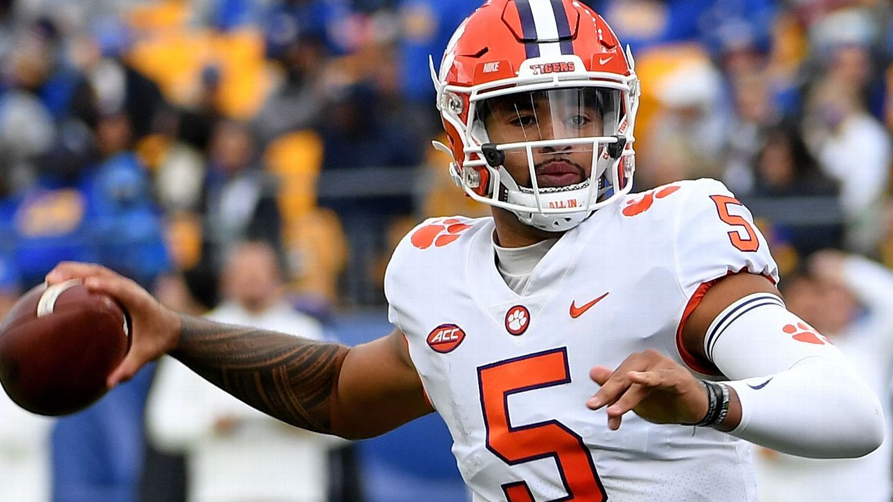After Clemson Tigers' third loss, 'everything's under evaluation,' including D.J. Uiagalelei's status