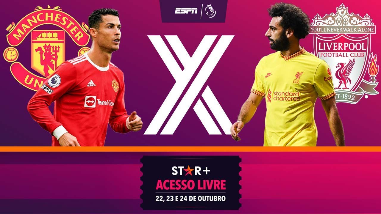 Qual canal vai passar o jogo LIVERPOOL X MANCHESTER UNITED Hoje (17/12)?  Passa no STAR+ ou ESPN? Veja onde assistir LIVERPOOL X MANCHESTER UNITED ao  vivo com imagens - Portal da Torcida