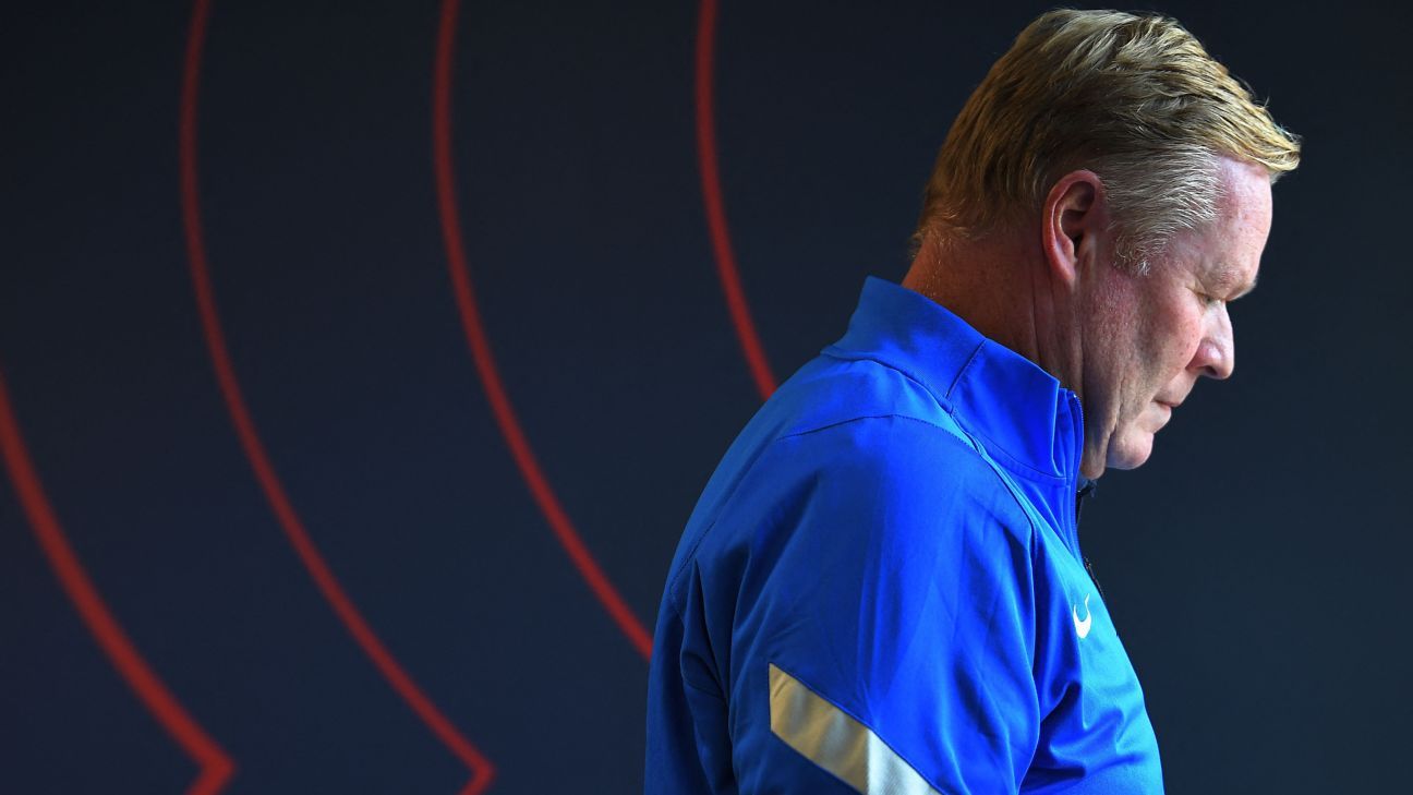 Koeman leaves Barca with worst win record in almost 20 years