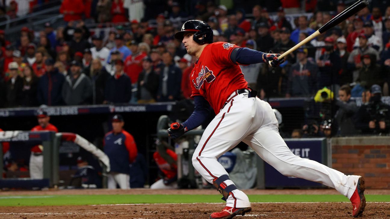 2021 年世界锦标赛 – 休斯顿太空人队与亚特兰大勇士队第三场比赛的最佳时刻