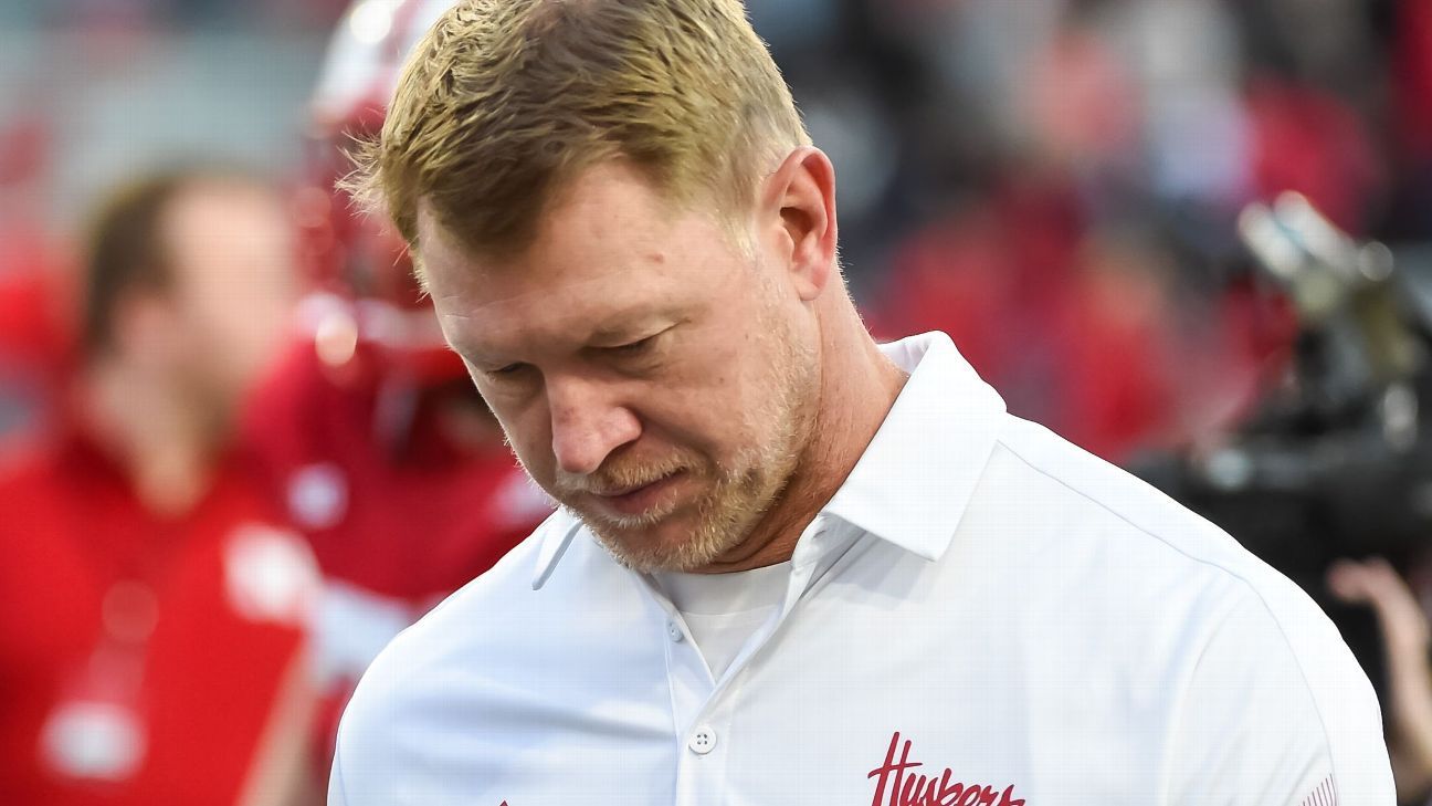 Coach Scott Frost, trying to 'control what we can control,' admits Nebraska Corn..