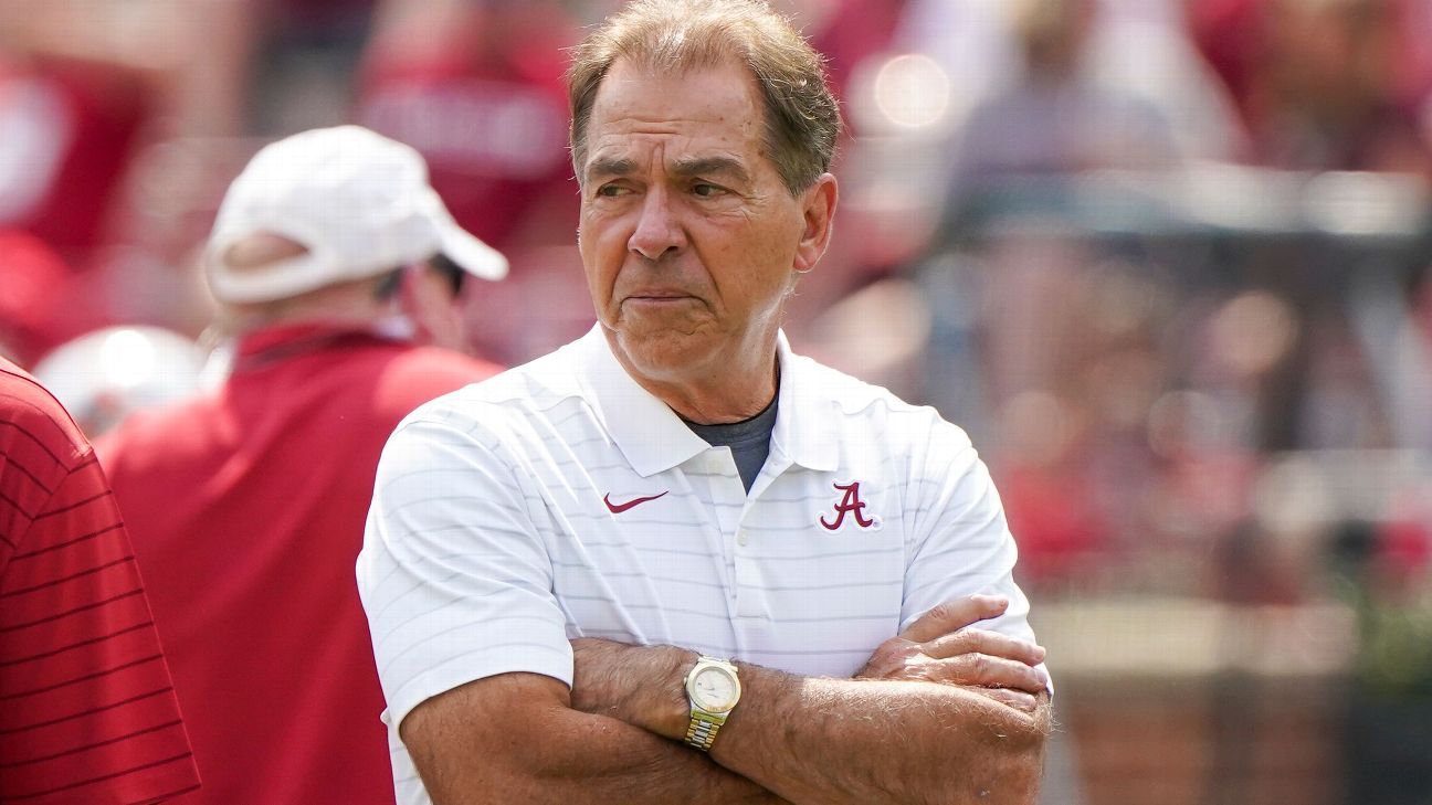 Nick Saban denies Alabama football violated NCAA rules in recruiting ex-Louisvil..