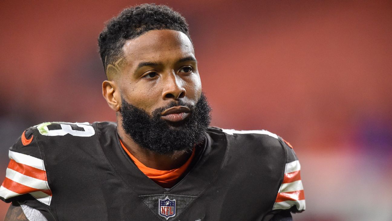 The Odell Beckham Jr. Cleveland Browns jerseys have dropped online 