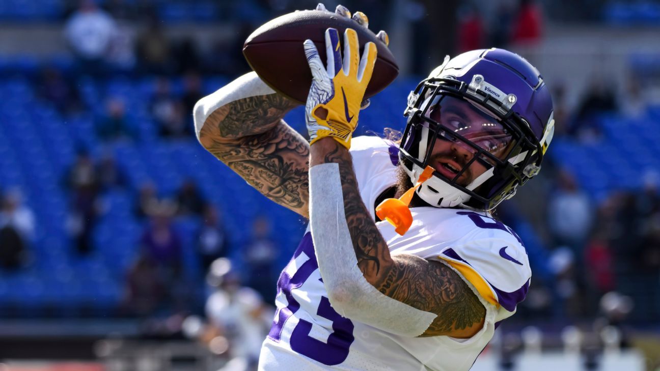 Vikings TE Tyler Conklin all good for Bengals NFL game