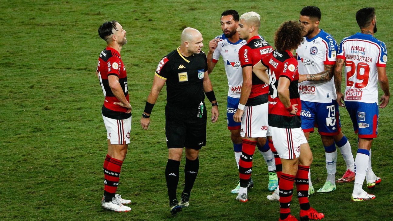 Vice Do Bahia Detona Arbitragem Contra O Flamengo Cobra Explicação E Ataca É Um Escárnio Espn 8250