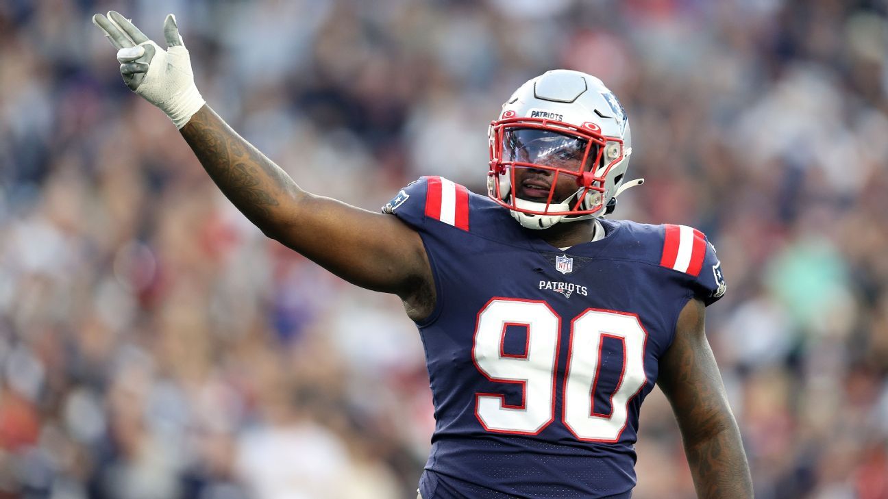 Pats Activate DT Christian Barmore From IR