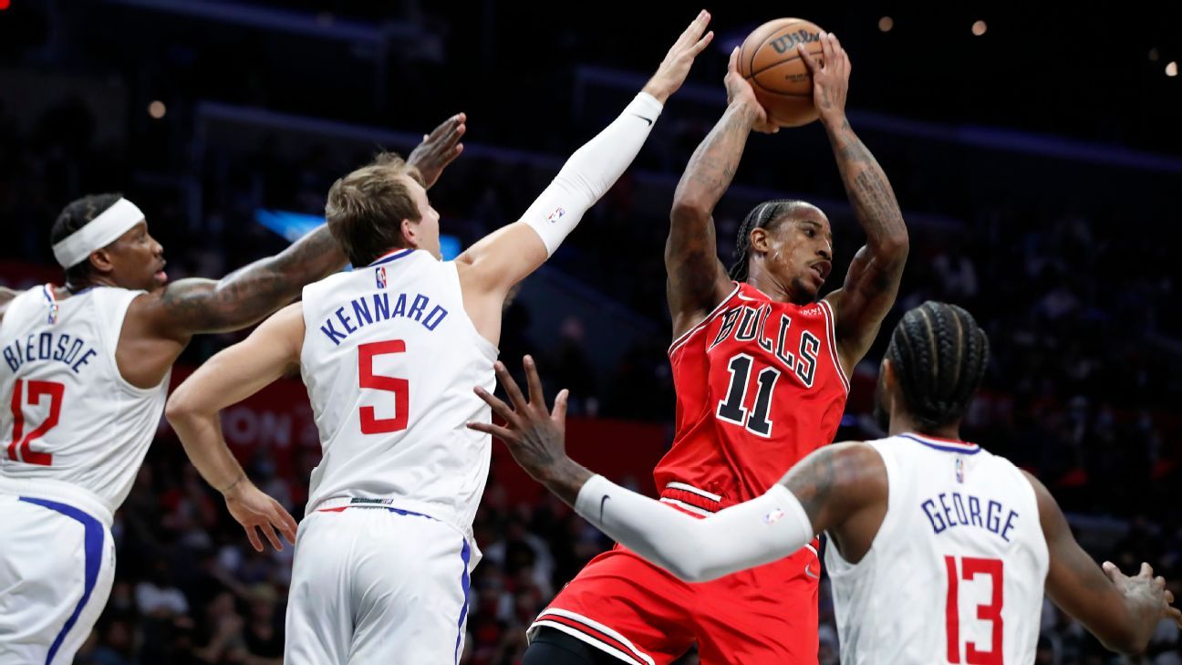 DeRozan, Bulls bounce back with win over Lakers