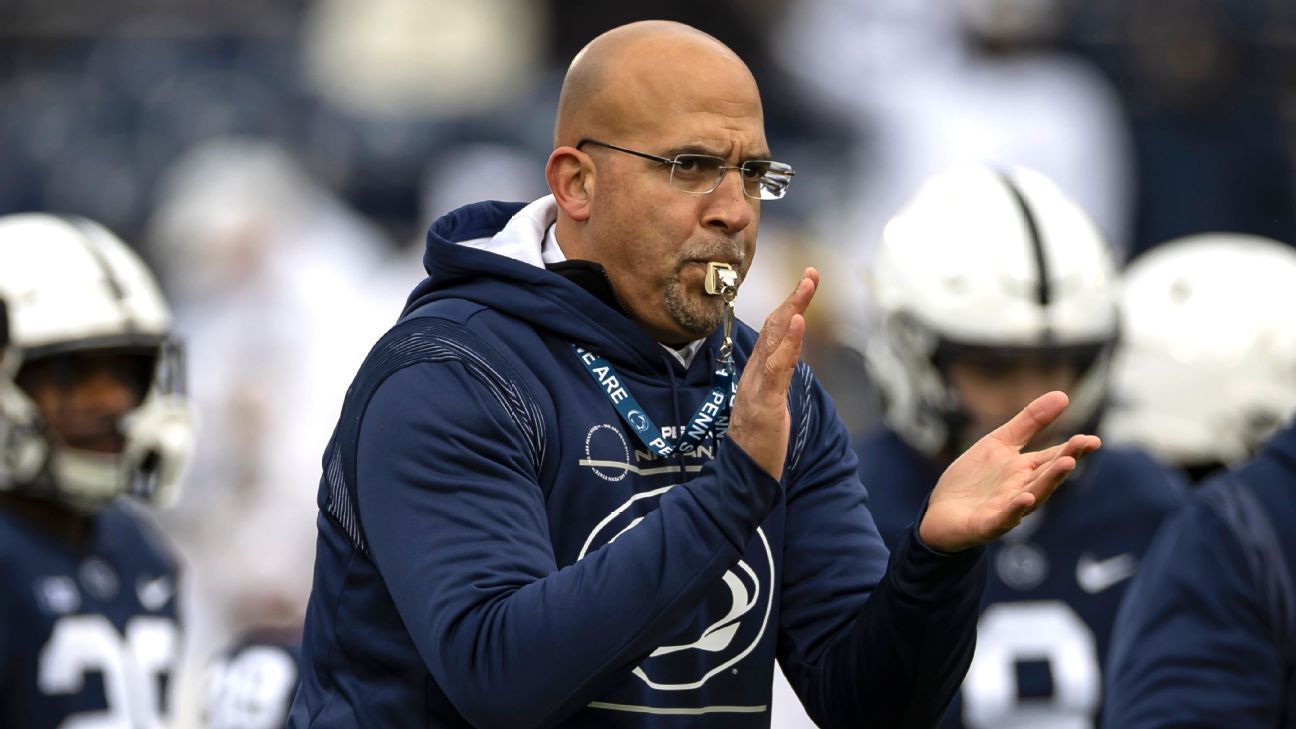 Penn State Nittany Lions, coach James Franklin agree to new 10-year contract