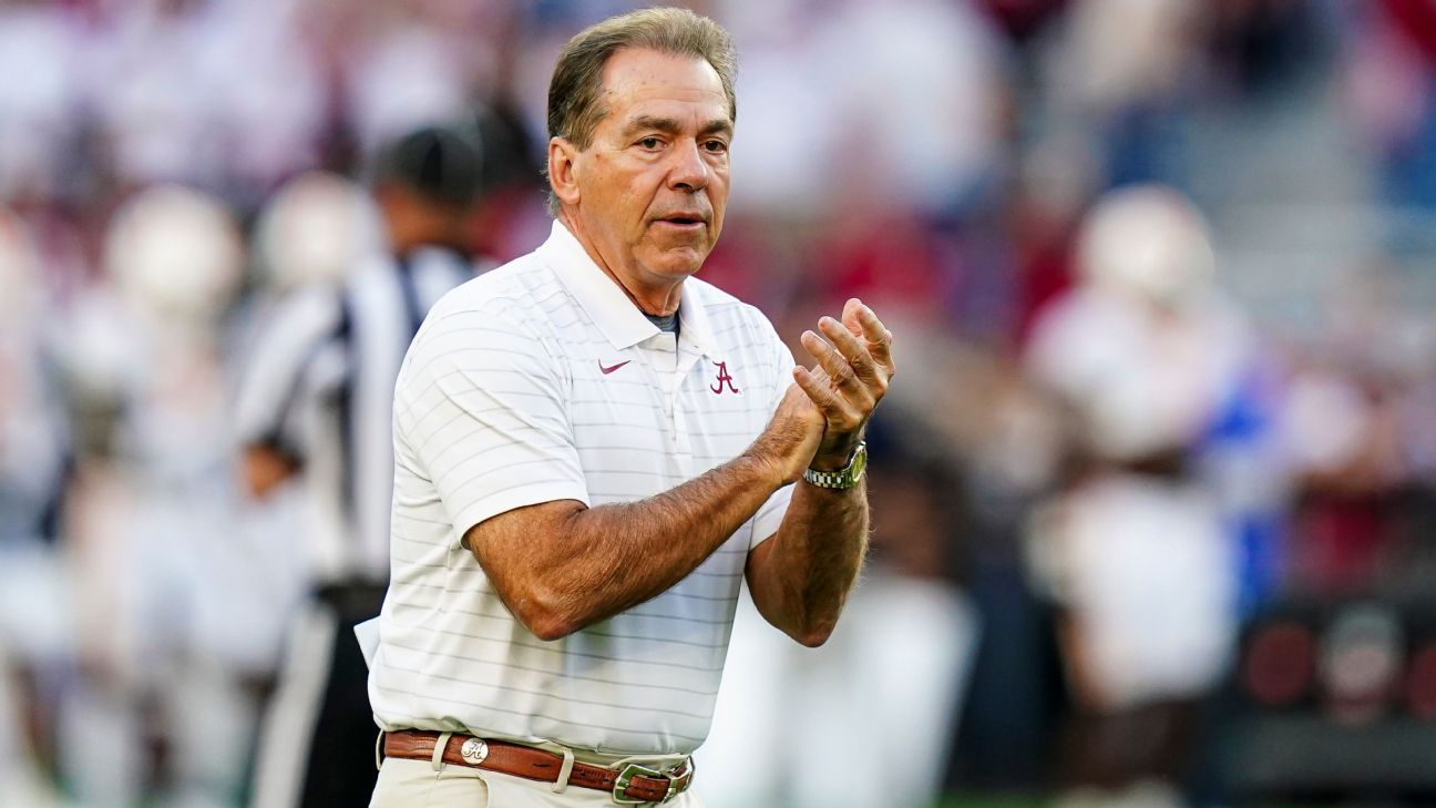 Nick Saban on coaching through the end of his contract in 2030: 'I feel like a y..