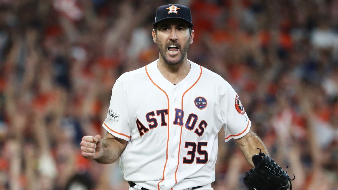 Sources -- Houston Astros keep ace Justin Verlander with one-year $25 million de..