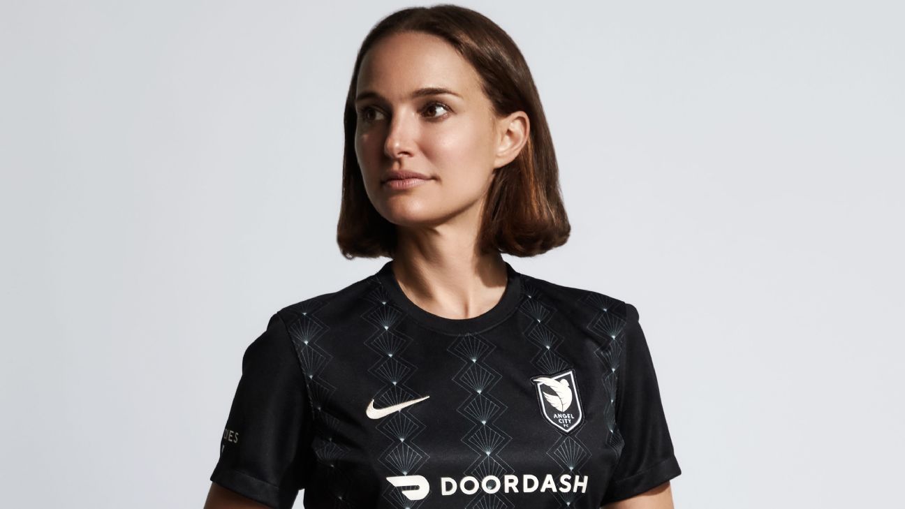 NWSL's Angel City FC kit shows off celebrity investors, clean look