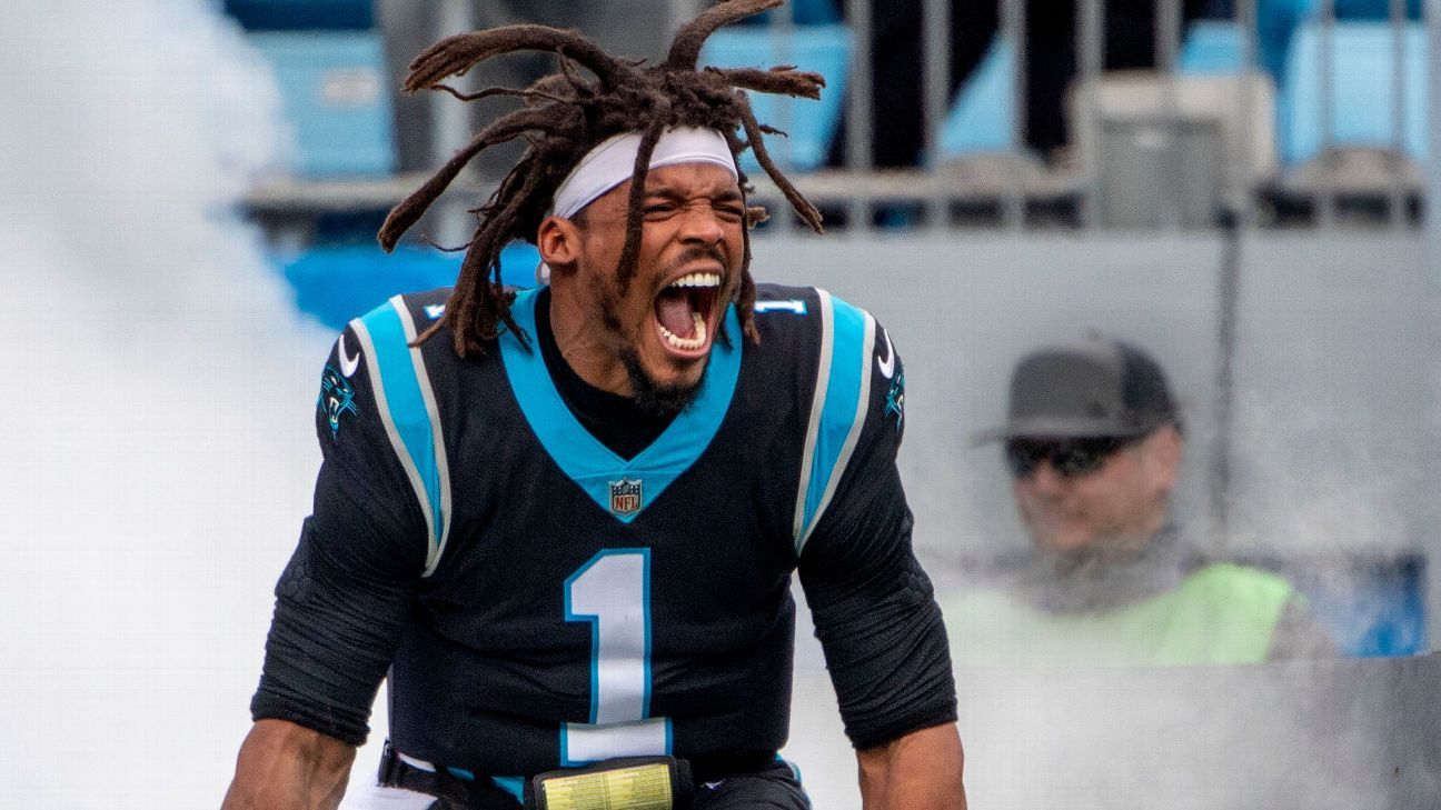 Cam Newton running out to Panthers' crowd will warm your heart