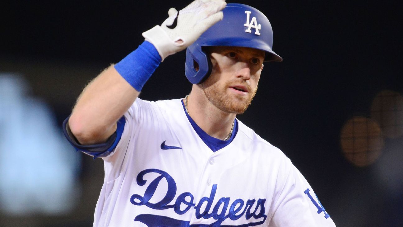 July 23, 2021: Los Angeles Dodgers right fielder Billy McKinney