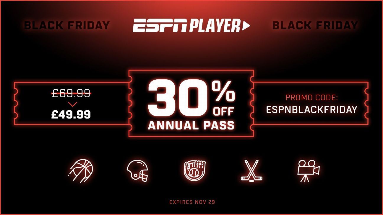 ESPN Player Black Friday Promo ESPN