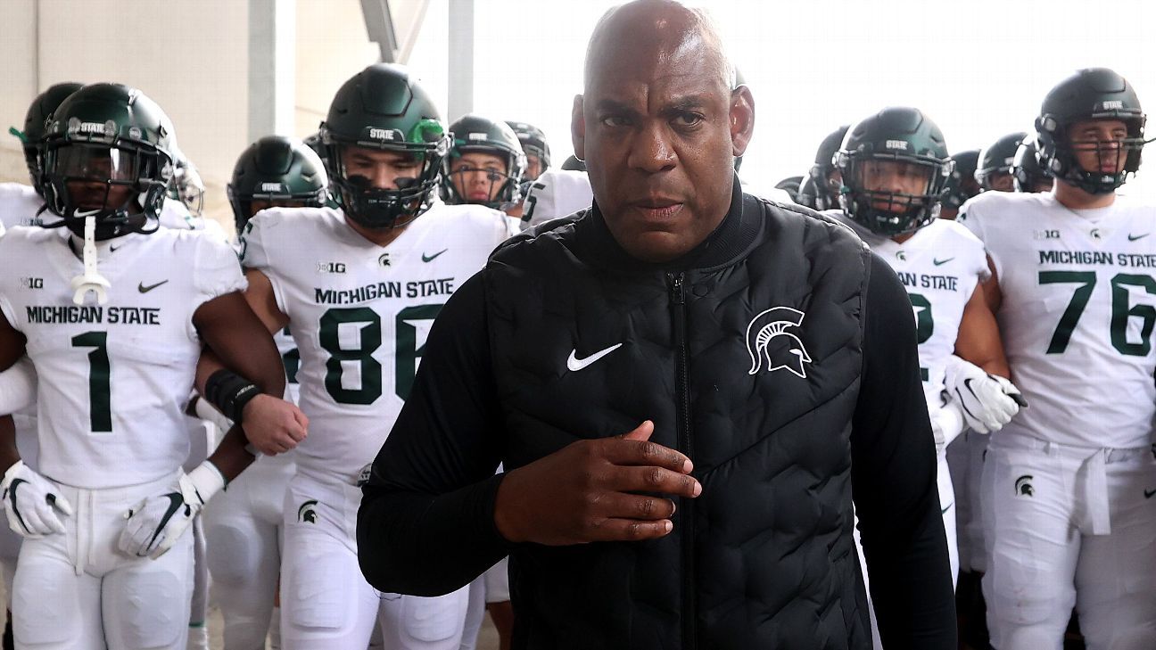 Michigan State coach Mel Tucker agrees to 10-year, $95 million contract as  Spartans eye 10 wins