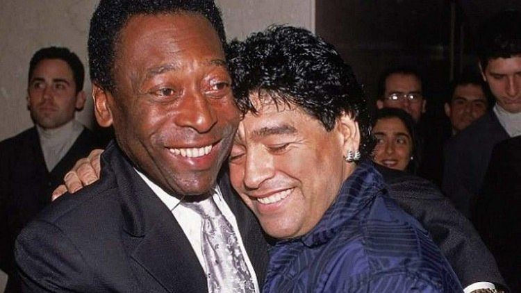 Pelé y una relación muy especial con Diego Maradona - ESPN