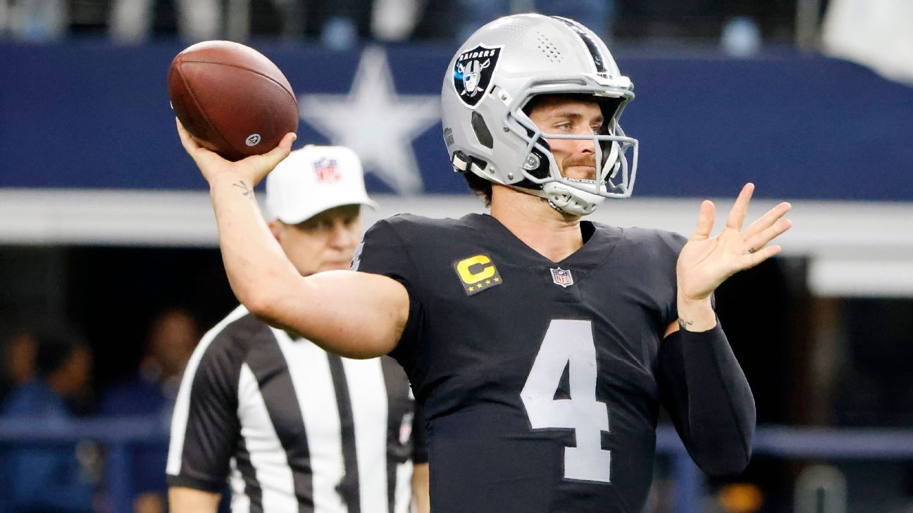 Derek Carr gets 3-year extension from Las Vegas Raiders 