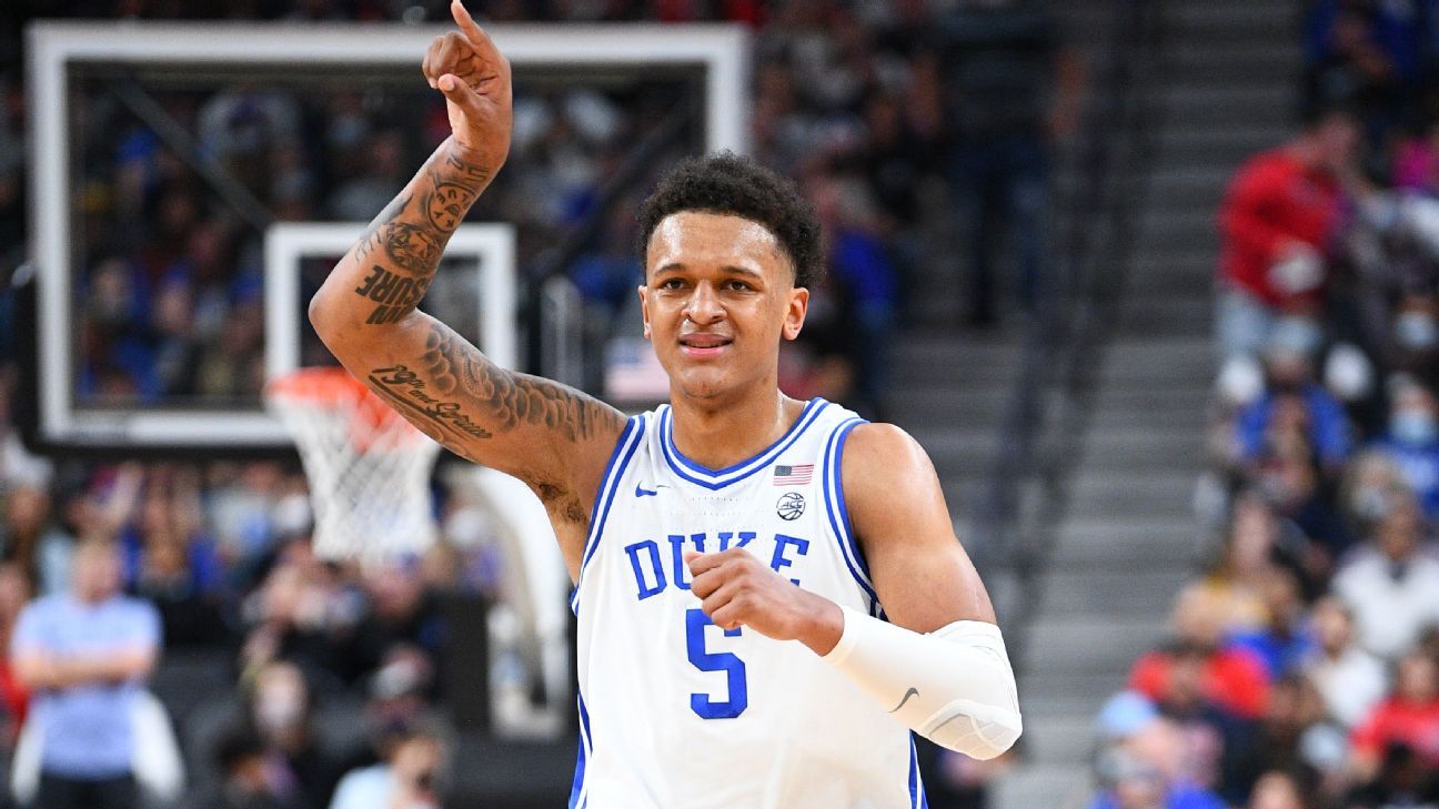 Duke jumps to No. 1 in Top 25 men's basketball poll for first time since 2019