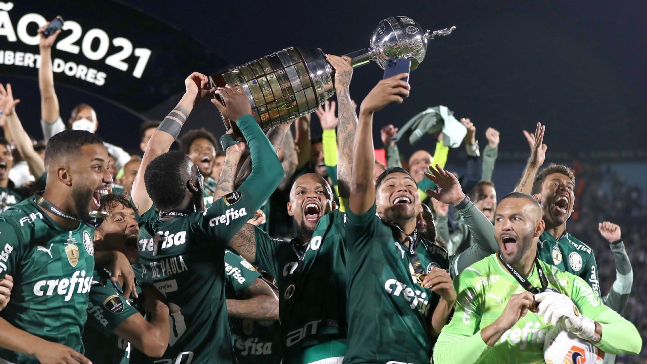 Palmeiras wins Brazilian league title, Santos relegated for 1st time - ESPN