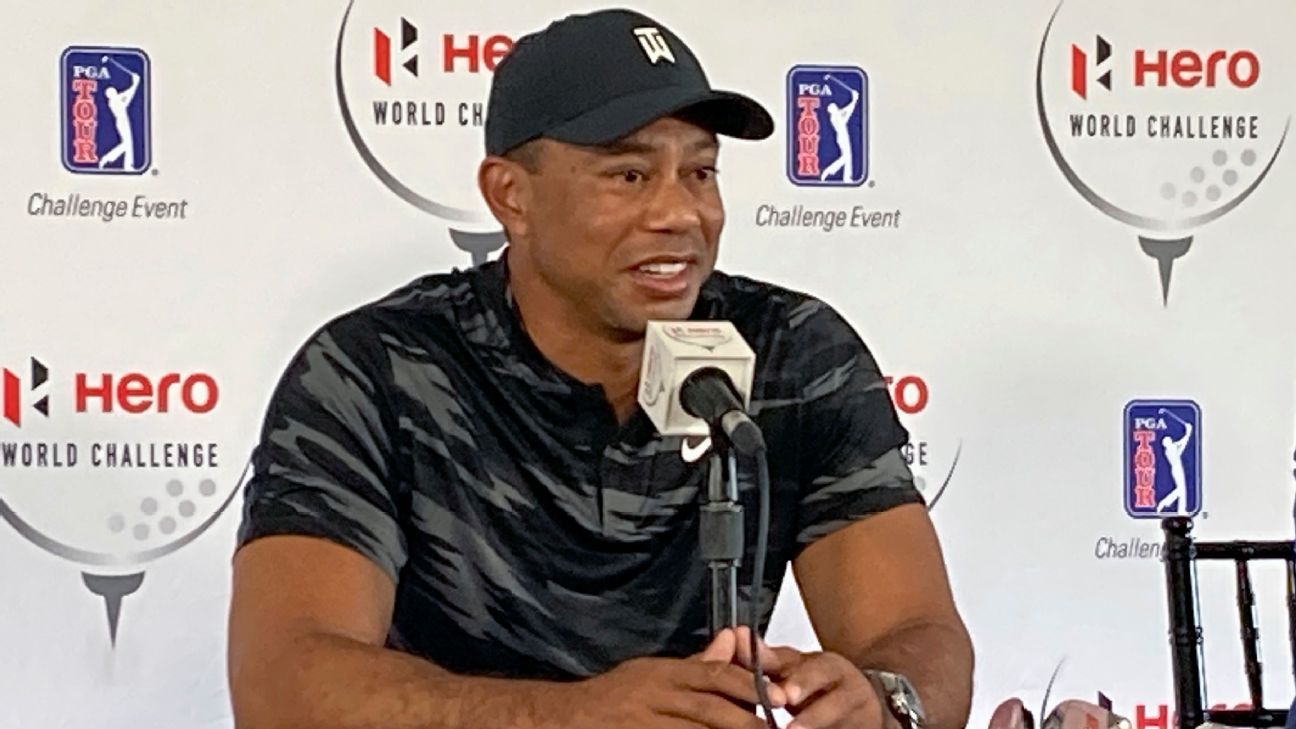 Tiger Woods to play in PNC Championship golf tournament next week with son, Char..
