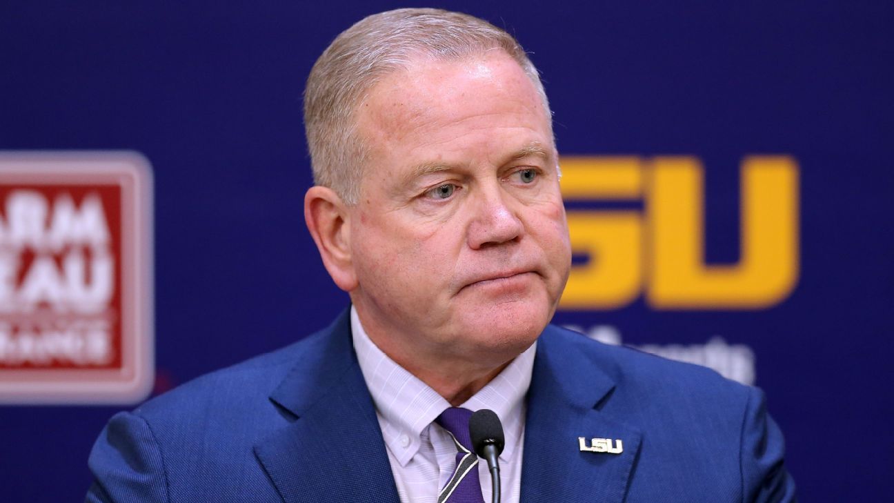 Brian Kelly says LSU Tigers football coaching job too good to pass up