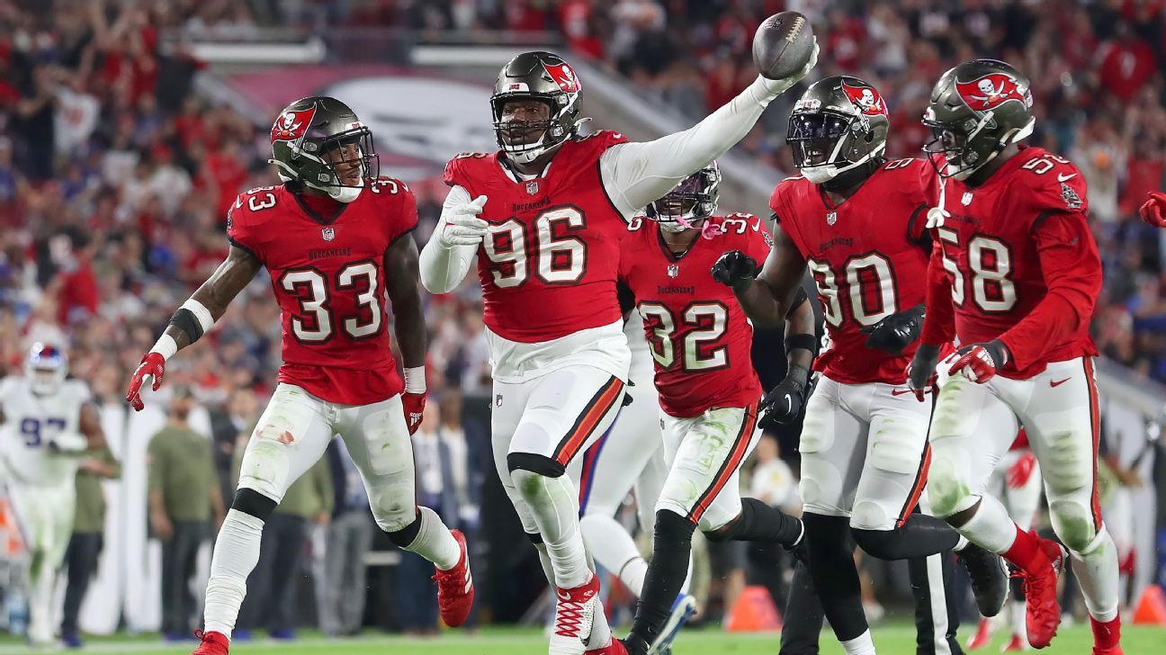 Up three games, Tampa Bay Buccaneers in rare driver's seat in NFC South but  have 'long way to go' - ESPN - Tampa Bay Buccaneers Blog- ESPN