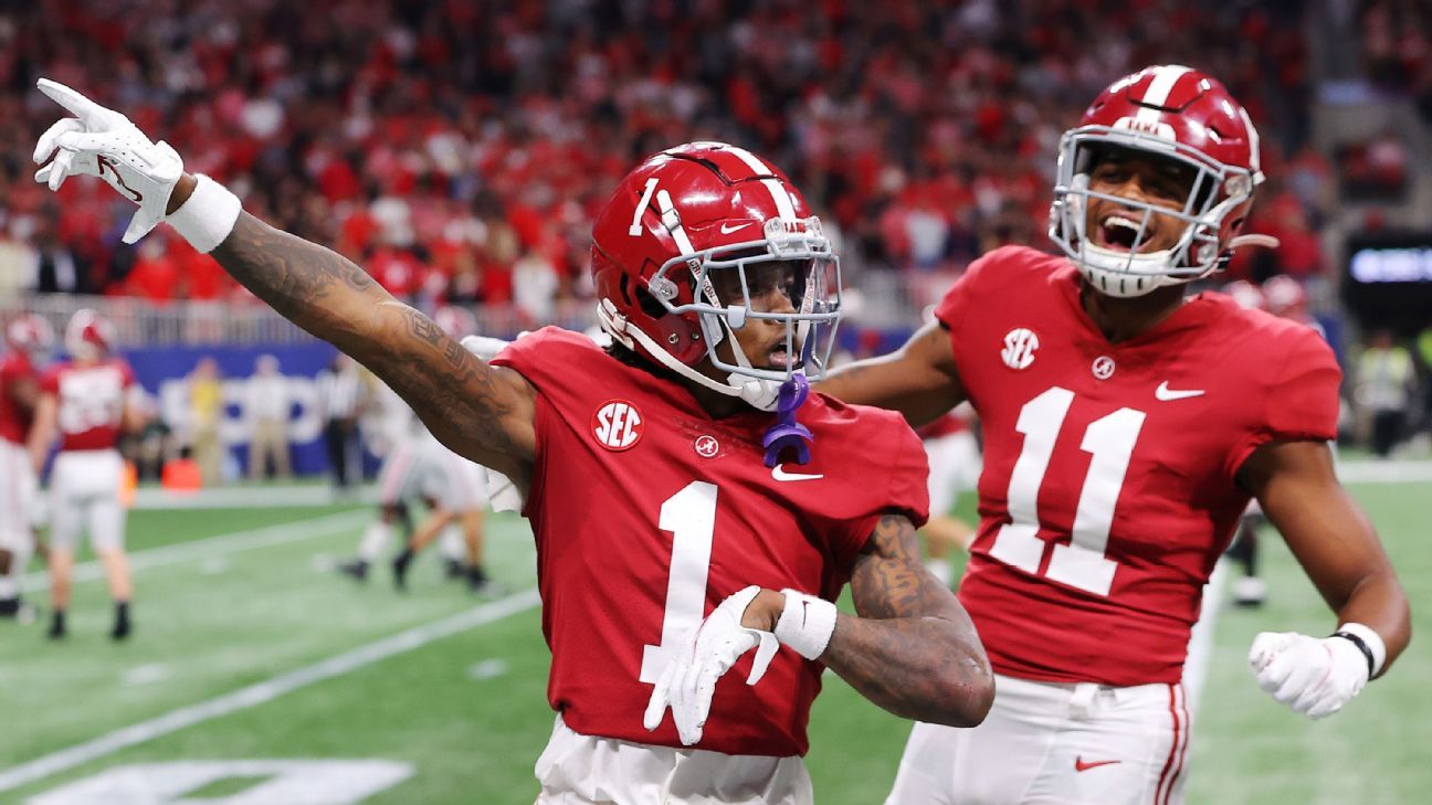 Josh Jacobs, Mark Ingram, Trae Young and more react to Bama's SEC championship w..